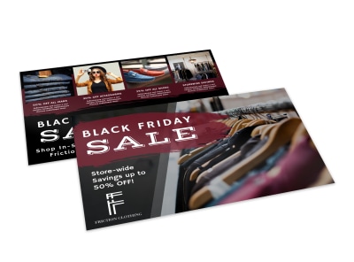 Black Friday Ecommerce Postcard Template fzygqcaris preview
