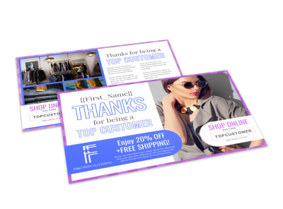 Top Customers Ecommerce Postcard Template 9d71s5khf7 preview