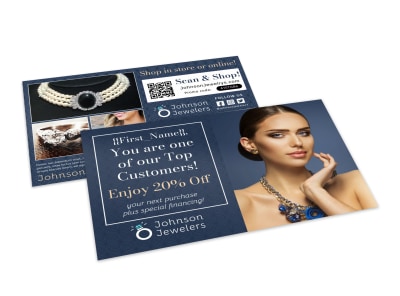 Top Customers Ecommerce Postcard Template 8zb9wriwt2 preview