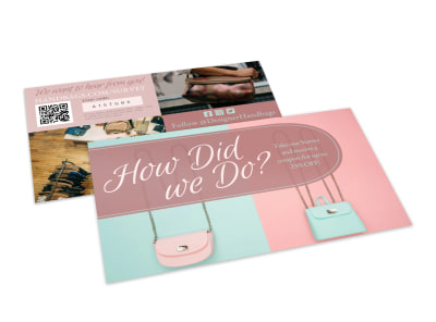 Survey Ecommerce Postcard Template tehot8qb06 preview