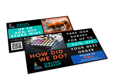 Survey Ecommerce Postcard Template 45kuzoh8mp preview