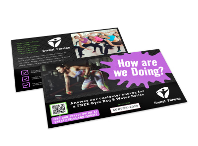 Survey Ecommerce Postcard Template wb93uxqwh9 preview