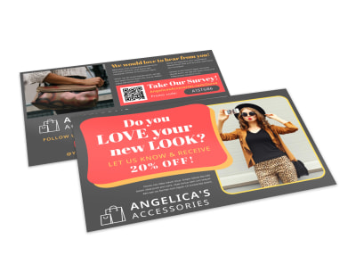 Survey Ecommerce Postcard Template nt1asq9waf preview