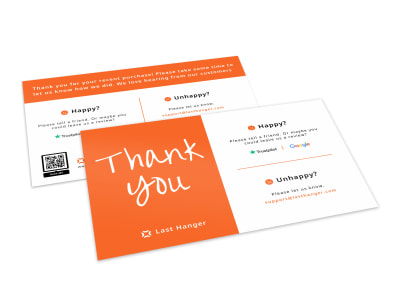 Thank You Ecommerce Postcard Template 0usttsbqxv preview
