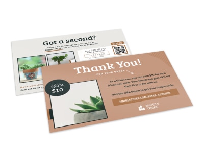 Thank You Ecommerce Postcard Template ne1844t9u5 preview