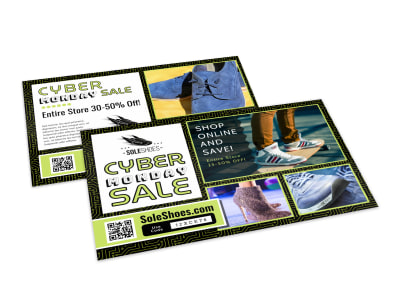 Cyber Monday Ecommerce Postcard Template nd6p0y3ni6 preview