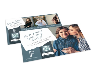 Inactive Customers Ecommerce Postcard Template 21tdk5n9td preview