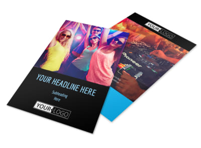 VIP Night Club Party Flyer Template 3 preview