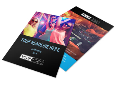 VIP Night Club Party Flyer Template preview