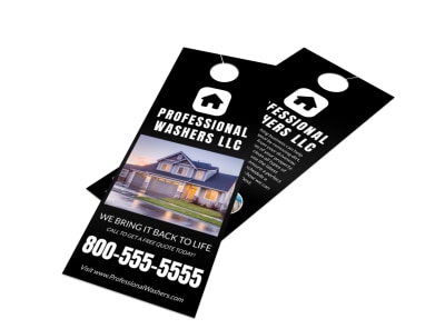 Pressure Washing Door Hanger Template k8q5tzopmt preview