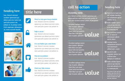 House Cleaning Service Brochure Template Preview 2