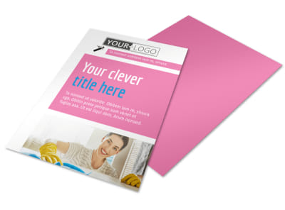 General Cleaning Flyer Template preview