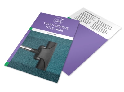 Carpet Cleaners Flyer Template 3 preview