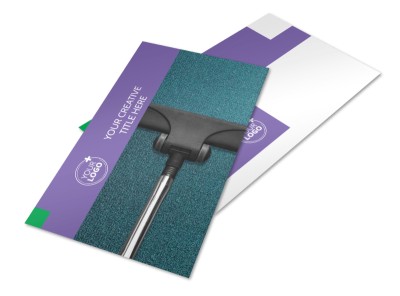 Carpet Cleaners Postcard Template preview