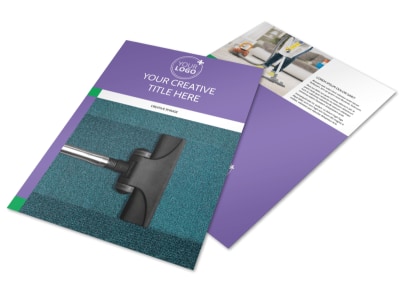 Carpet Cleaners Flyer Template preview