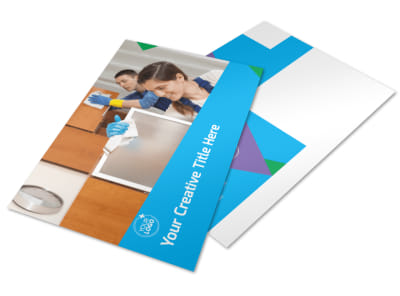 Commercial Cleaning Postcard Template preview