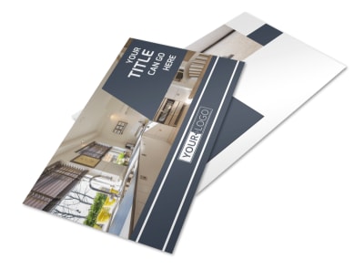 Apartment Cleaning Postcard Template preview