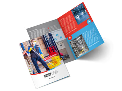 Industrial Cleaning Bi-Fold Brochure Template 2 preview