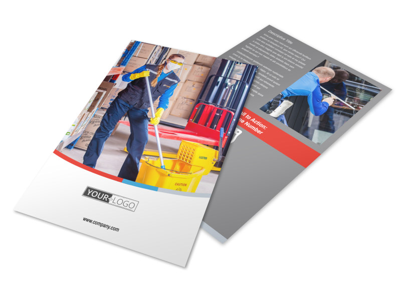 Industrial Cleaning Flyer Template