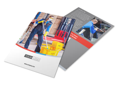 Industrial Cleaning Flyer Template 3 preview