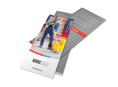 Industrial Cleaning Flyer Template 2 preview