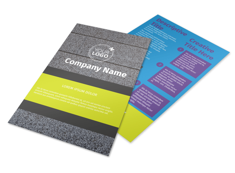 Roof Cleaning Flyer Template Preview 1