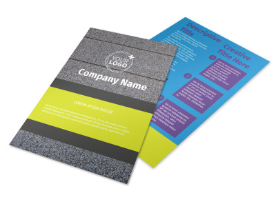 Roof Cleaning Flyer Template 3 preview