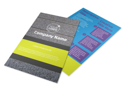 Roof Cleaning Flyer Template 3 preview