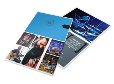 Live Music Band Flyer Template 3 preview
