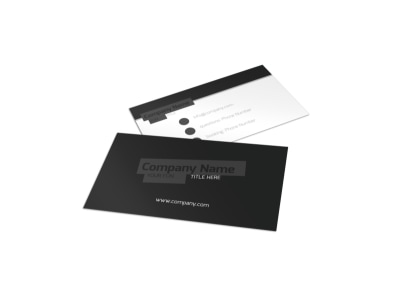 Generic Business Card Template 2986 preview