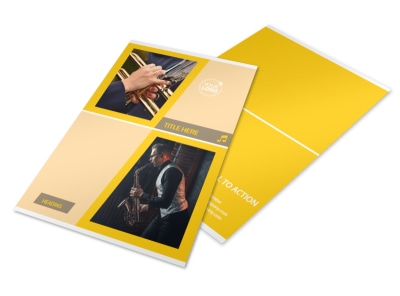 Jazz Band Flyer Template 3 preview