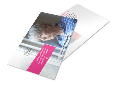 Mental Health Postcard Template 2 preview