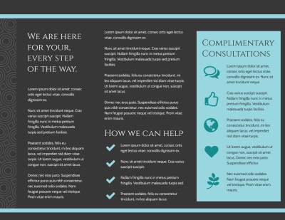 Mental Health Tri-Fold Brochure Template