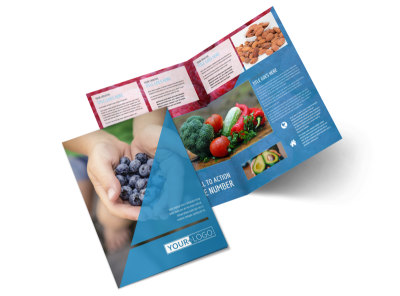Health Nutrition Bi-Fold Brochure Template 2 preview