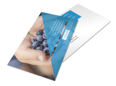 Health Nutrition Postcard Template 2 preview