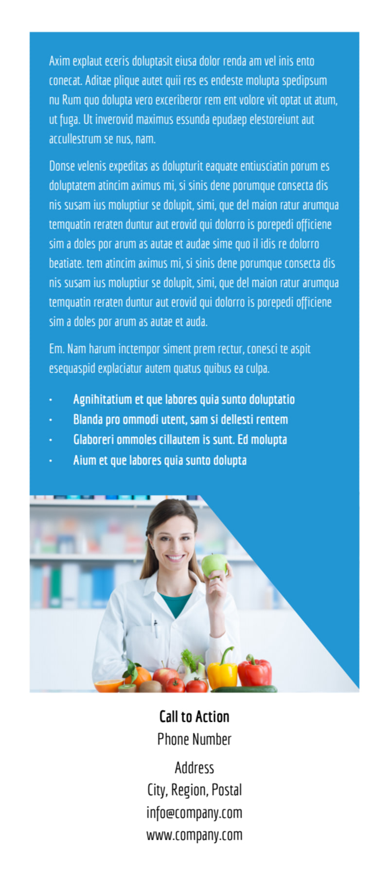 Health Nutrition Flyer Template 2