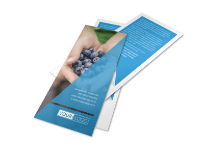 Health Nutrition Flyer Template 2