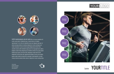 Fitness Gym Brochure Template Preview 1