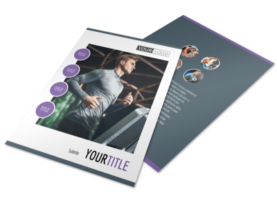 Sports & Health Club Flyer Template preview