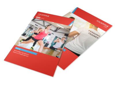 Health & Fitness Center Flyer Template 3 preview