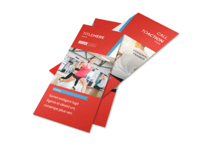 Health & Fitness Center Flyer Template 2 preview