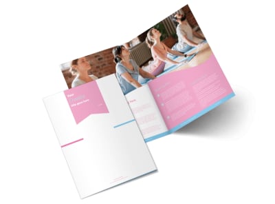 Core Yoga Bi-Fold Brochure Template 2 preview