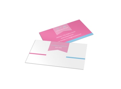 Core Yoga Business Card Template preview