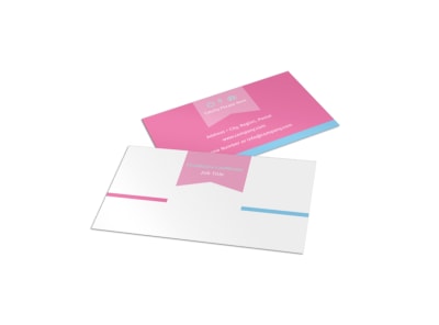 Core Yoga Business Card Template preview