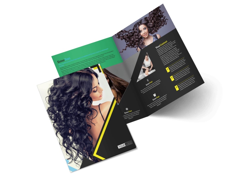 Hair Salon Studio Brochure Template