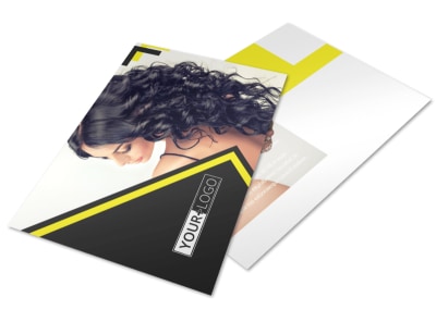 Hair Salon Studio Postcard Template 2 preview