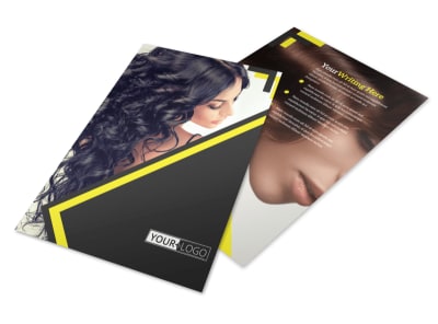 Hair Salon Studio Flyer Template 3 preview