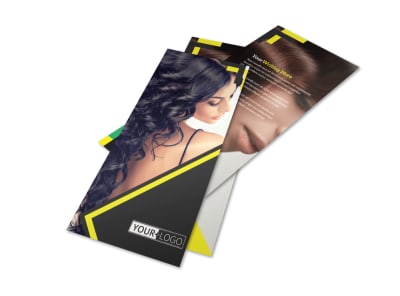 Hair Salon Studio Flyer Template 2 preview