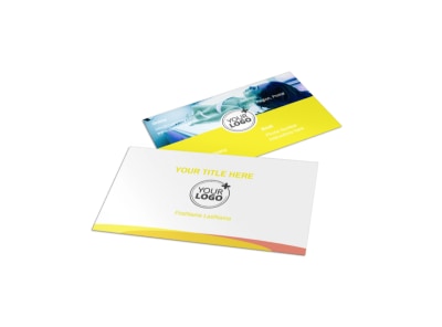 Tanning Package Business Card Template preview