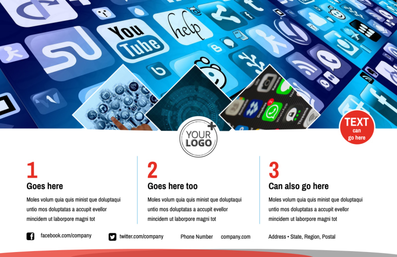 Cable & Provider Postcard Template